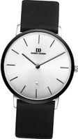 Danish Design IQ14Q1030 Stainless Steel with Ceramic Case Leather Band