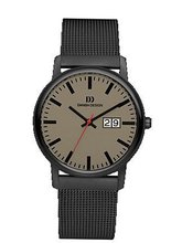 Danish Design IQ14Q974 Titanium Case Light Brown Dial Leather Band