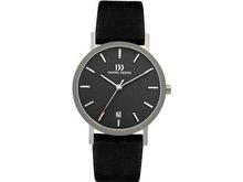 Danish Design IQ16Q171 Titanium Case Dark Gray Dial Leather Band