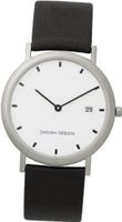 Danish Design IQ17Q272 Stainless Steel Case White Dial Leather Band
