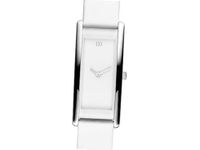 Danish Design IV12Q937 Stainless Steel Case White Leather Band White Dial