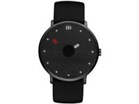 Danish Design Iv13q1022 Stainless Steel Case Black Dial And Black Leather Band Unisex