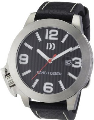 uDanish Designs Danish Design Quartz 3314367 with Leather Strap 