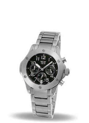 Davis 'sport Roadster' Analog Quartz With Chronograph And Steel Bracelet - 1343