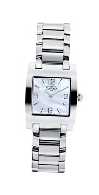 Davosa Dreamline Tonneau Quartz with Mother of Pearl Dial Analogue Display and Silver Stainless Steel Bracelet 16855884