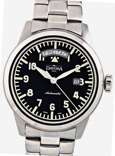 Davosa Gents Simplex Day Date Automatic