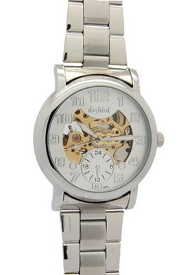 Daybird  24 Hours Subdial Stainless Steel Band Hollow Dial es