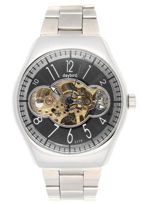 Daybird Automatic Mechanical Stainless Steel Strap Self Wind