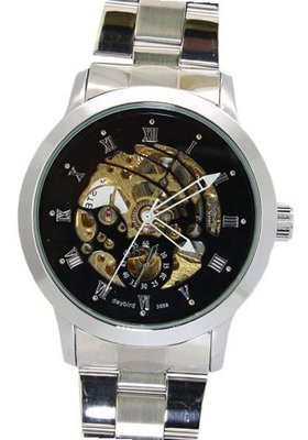 Daybird black Dial Automatic es with Stainless Steel