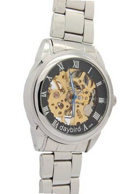 Daybird Elegant Mechanical Analogue Stainless Steel es