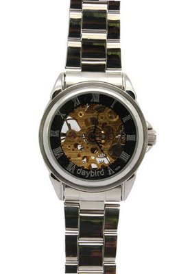 Daybird Elegant Mechanical Stainless Steel Strap es