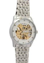 Daybird Mechanical Silver skeleton bone With White Dial es