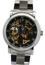 Daybird Mechanical Stainless Steel Strap Timepiece