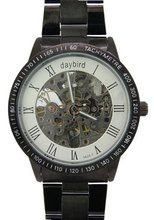 Daybird Stunning white Dial Automatic Titanium Strap es