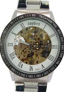 Daybird Stunning white Dial Stainless Steel Automatic es