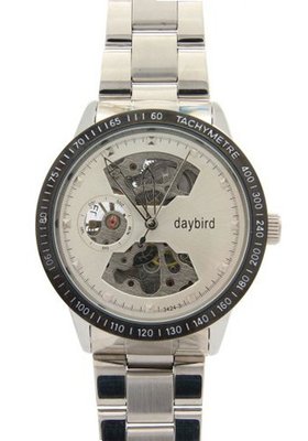 Daybird Tachymetre Bezel Stainless Steel Automatic es