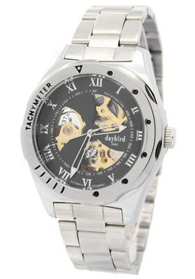 Daybird Unisex's Mechanical Automatic Black And Gold tone es