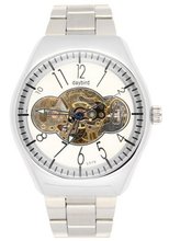 Daybird Unisex's Mechanical Silver Tone Strap Stainless Steel es