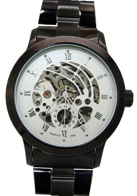 Daybird white Dial Automatic es with Titanium Strap