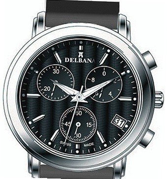 Delbana Lucerne Chronograph 467472 BLK