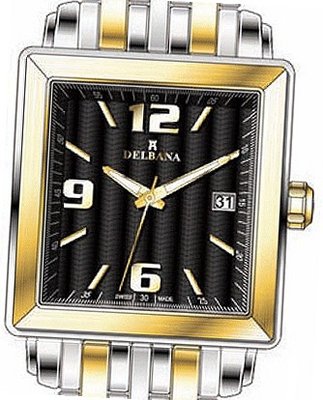 Delbana Lucerne Rectangular 467502Y BLK