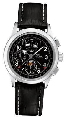 Delma Klondike Chrono Moonphase 467396 BLK