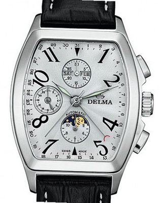 Delma Klondike Klondike Tonneau Chronograph