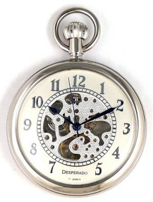 Desperado "Linden" Chrome Plated Skeletonized Mechanical Pocket