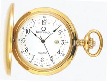 Desperado "Roosevelt" Swiss Made Quartz Gold Plated Pocket