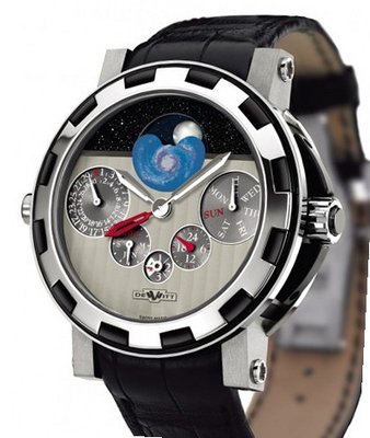 DeWitt Academia Quantiéme Perpétuel GMT Nebula