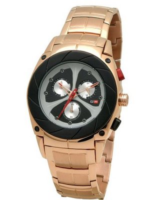 DFactory DFM018RBA Black Label Black Dial Bracelet Chronograph