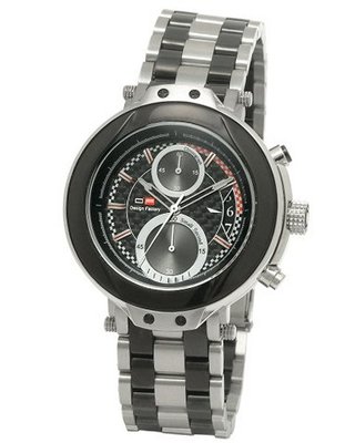 DFactory DFU011CRC Black Label Black Dial Bracelet Chronograph