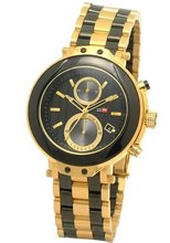 DFactory DFU011JBC Black Label Black Dial Bracelet Chronograph