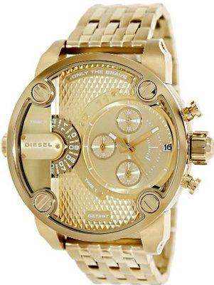 Diesel Little Daddy Chronograph Stainless Steel - Gold-Tone #DZ7287