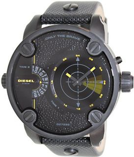 Diesel Little Daddy RDR Leather - Black #DZ7292