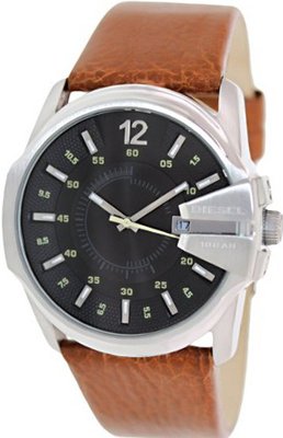 Diesel Master Chief Three-Hand Leather - Brown #DZ1617