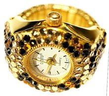 Cheetah Crystal Ring