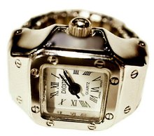 Stellar Radiance in Silver Ring