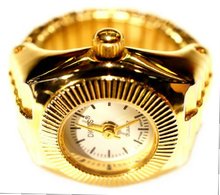 Stellar Sphere in Gold Ring