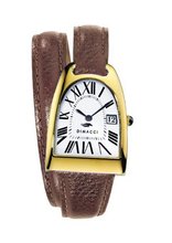 Dimacci Nicy Queen II Cognac Yellow Gold / White Dial - DI66251