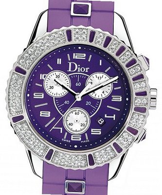 Dior Dior Christal Christal Chronograph Rubber Red