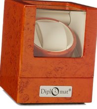 Diplomat 31-406 Burl Wood Single Winder