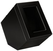 Diplomat 31-456 Elegant Black Matte Finish Single with 4 Program Settings and Mabuchi Motor Winder