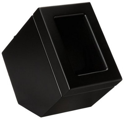 Diplomat 31-456 Elegant Black Matte Finish Single with 4 Program Settings and Mabuchi Motor Winder