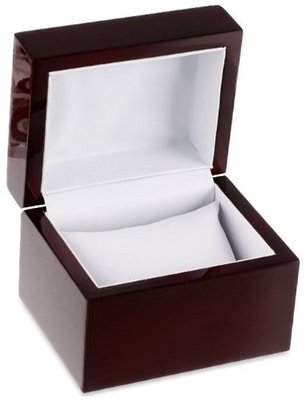 Diplomat 32-16714 Cherry Wood Leather Box Case