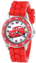 Disney Kids' CZ1009 Analog Display Analog Quartz Red