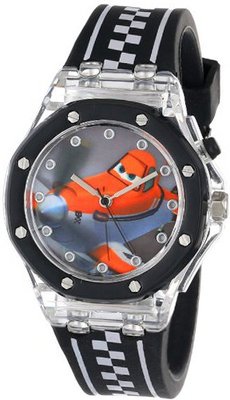 Disney Kids' PLA1439 Analog Display Analog Quartz Black