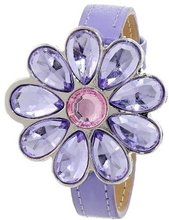 Disney Kids' PN1002 Princess Purple Strap with Flower Shape Cover