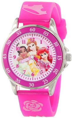 Disney Kids' PN1051 Analog Display Analog Quartz Pink