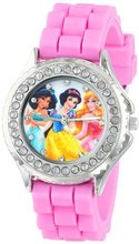 Disney Kids' PN1131 Analog Display Analog Quartz Pink